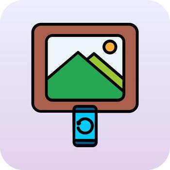 imagen Procesando vector icono