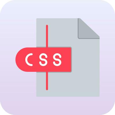 Css File Vector Icon