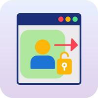 Log In Vector Icon