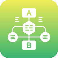 Flowchart Vector Icon