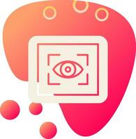 Eye Scanner Vector Icon