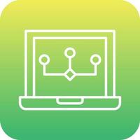 Data Modeling Vector Icon