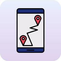 icono de vector gps