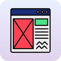 Layout Vector Icon