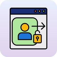 Log In Vector Icon