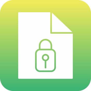 icono de vector de seguridad de datos