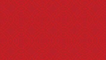 Motion graphic of abstract background with chinese new year. Flat style design. Concept for holiday banner, Chinese New Year Celebration loop background decoration. Seamless Loop. 4K video