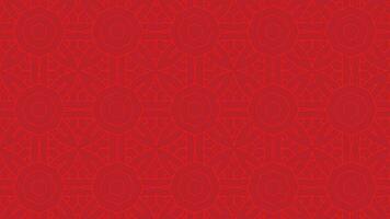 Motion graphic of abstract background with chinese new year. Flat style design. Concept for holiday banner, Chinese New Year Celebration loop background decoration. Seamless Loop. 4K video