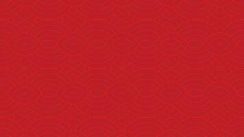 Motion graphic of abstract background with chinese new year. Flat style design. Concept for holiday banner, Chinese New Year Celebration loop background decoration. Seamless Loop. 4K video