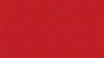 Motion graphic of abstract background with chinese new year. Flat style design. Concept for holiday banner, Chinese New Year Celebration loop background decoration. Seamless Loop. 4K video