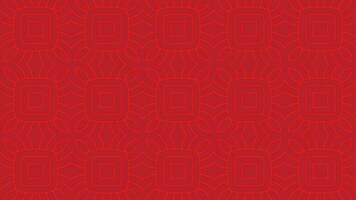 Motion graphic of abstract background with chinese new year. Flat style design. Concept for holiday banner, Chinese New Year Celebration loop background decoration. Seamless Loop. 4K video