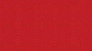 Motion graphic of abstract background with chinese new year. Flat style design. Concept for holiday banner, Chinese New Year Celebration loop background decoration. Seamless Loop. 4K video