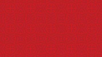 Motion graphic of abstract background with chinese new year. Flat style design. Concept for holiday banner, Chinese New Year Celebration loop background decoration. Seamless Loop. 4K video