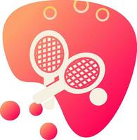 icono de vector de tenis