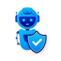 Chatbot icon concept, chat bot or chatterbot. Robot Virtual Assistance Of Website Or Mobile Applications. Vector illustration