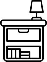 Night Stand Vector Icon