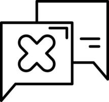 Cross Mark Vector Icon