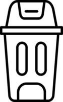 Trash Can Vector Icon