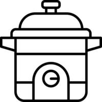 Rice Cooker Vector Icon