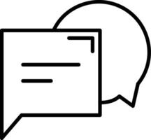 Speech Bubbles Vector Icon