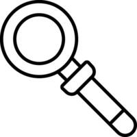 Magnifying Glass Vector Icon