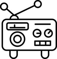 Radio Vector Icon