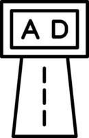 Road Vector Icon