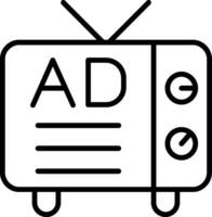 Ads Vector Icon