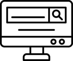 Search Bar Vector Icon