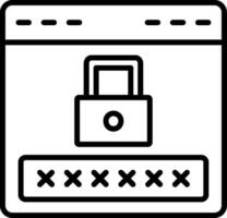 Password Vector Icon