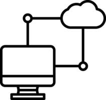 icono de vector de transferencia de datos