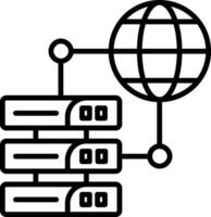 Web Hosting Vector Icon