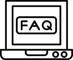 Faq Vector Icon