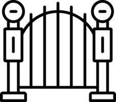 Gate Vector Icon