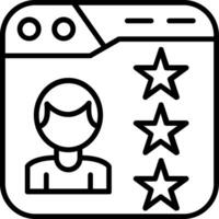 Rating Vector Icon