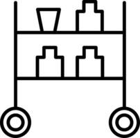 Trolley Vector Icon