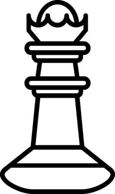 Chess Pieces Vector Icon