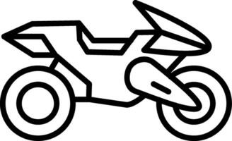 icono de vector de moto