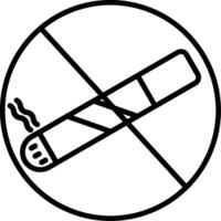 No Smoking Vector Icon