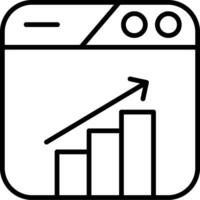 Bar Chart Vector Icon