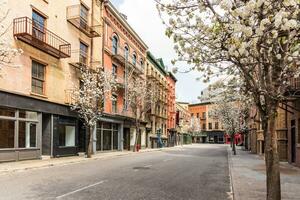 Los Angeles, CA - 18 Apr 2023 - Empty streets of Warner Bros Studios photo