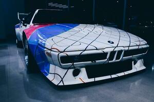 los ángeles, California - dieciséis abr 2023 - raro BMW m1 en el expo en petersen museo foto