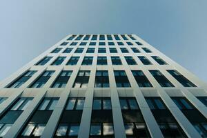 Office building shot from the bottom photo