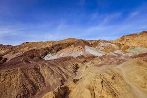 Colourful mountains of the Death Valley photo
