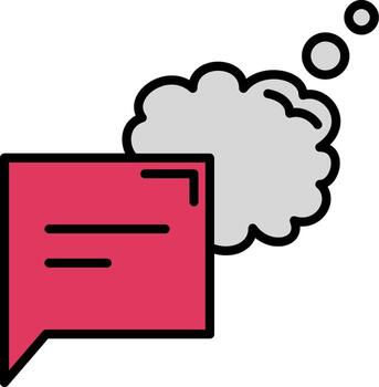 Thinking Vector Icon