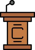 Lectern Vector Icon