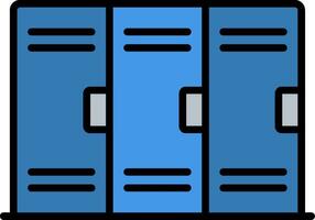 Lockers Vector Icon