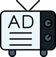 Ads Vector Icon