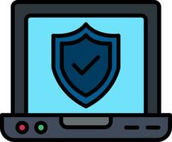 icono de vector de seguridad