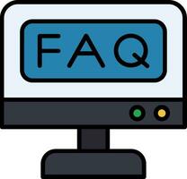 Faq Vector Icon